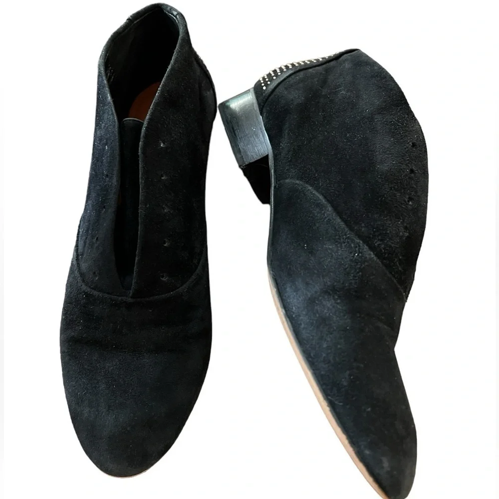 Rebecca Minkoff Black Suede Booties Size 9M